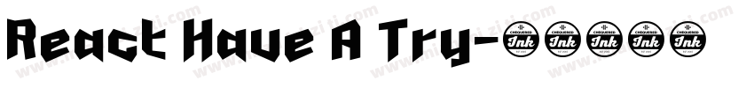 React Have A Try字体转换